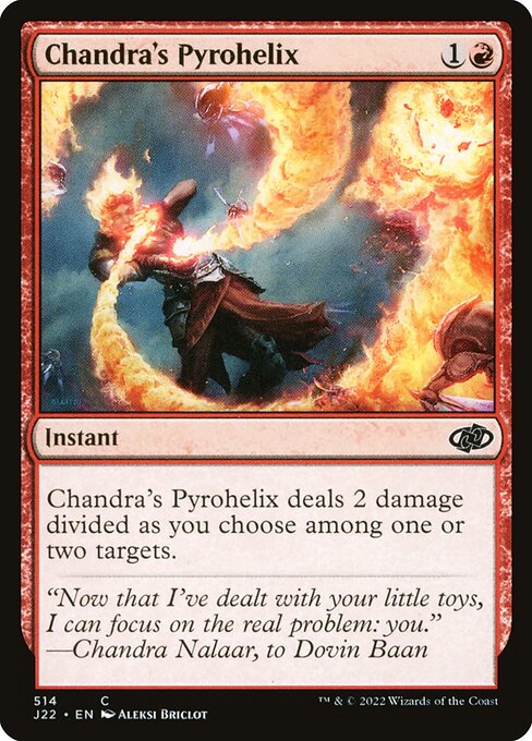 Chandra's Pyrohelix (514) [Jumpstart 2022]