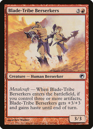 Blade-Tribe Berserkers (84) [Scars of Mirrodin]