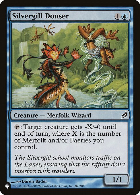 Silvergill Douser (LRW-87) [The List]