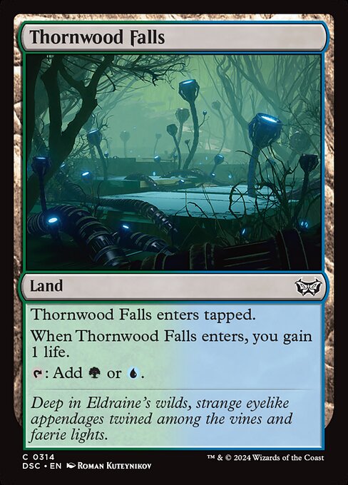 Thornwood Falls (314) [Duskmourn: House of Horror Commander]