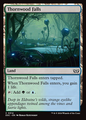 Thornwood Falls (314) [Duskmourn: House of Horror Commander]