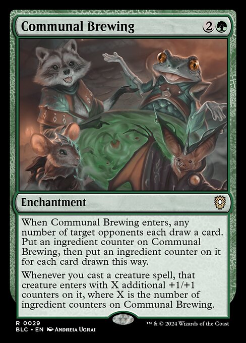 Communal Brewing (29) [Bloomburrow Commander]