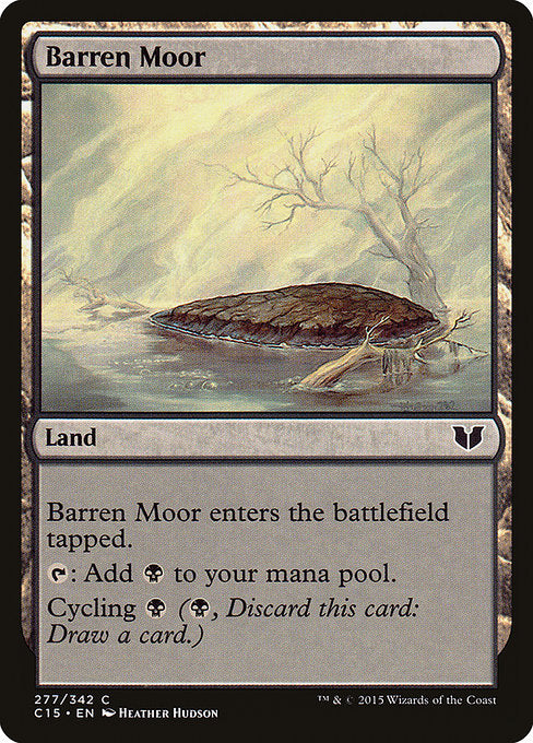 Barren Moor (277) [Commander 2015]