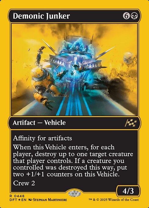 Demonic Junker (448) [Aetherdrift]
