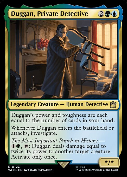 Duggan, Private Detective (123) [Doctor Who]