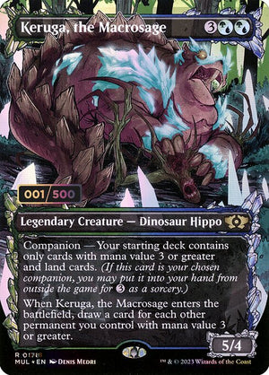 Keruga, the Macrosage (178z) [Multiverse Legends] [Showcase, Borderless]