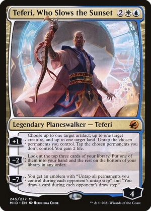 Teferi, Who Slows the Sunset (245) [Innistrad: Midnight Hunt]