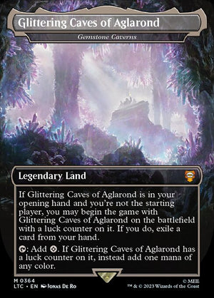 Gemstone Caverns (364) [Tales of Middle-earth Commander] [Borderless]