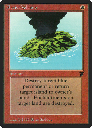 Active Volcano (130) [Legends]