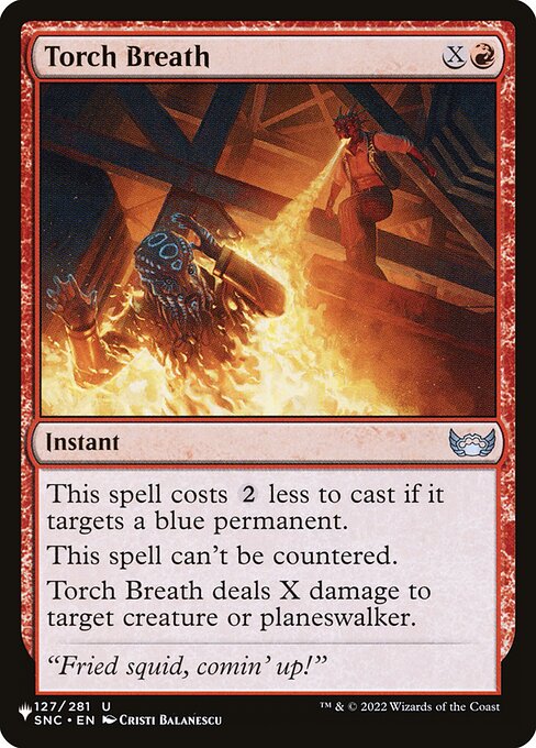 Torch Breath (SNC-127) [The List]