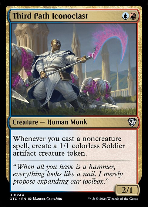 Third Path Iconoclast (244) [Outlaws of Thunder Junction Commander]