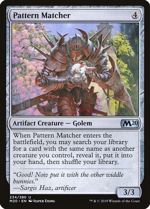 Pattern Matcher (234) [Core Set 2020]