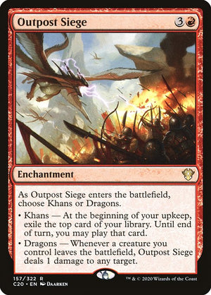 Outpost Siege (157) [Commander 2020]