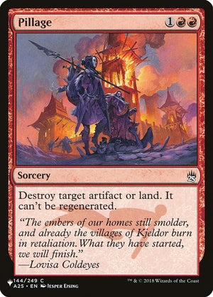 Pillage (A25-144) [The List]