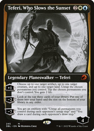 Teferi, Who Slows the Sunset (245) [Innistrad: Double Feature]
