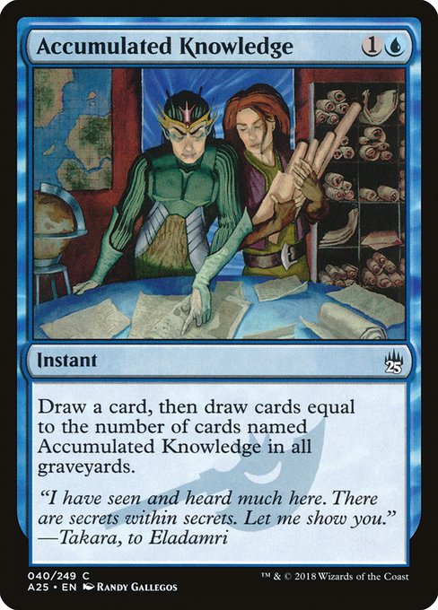 Accumulated Knowledge (40) [Masters 25]