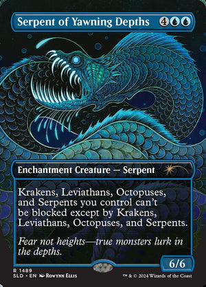 Serpent of Yawning Depths (1489) [Secret Lair Drop]