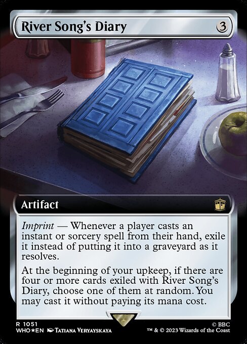 River Song's Diary (1051) [Doctor Who] [Extended Art]