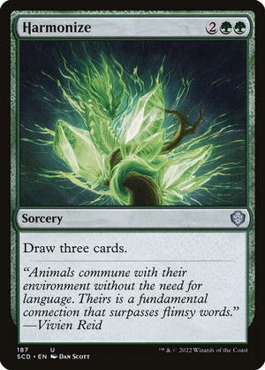 Harmonize (187) [Starter Commander Decks]