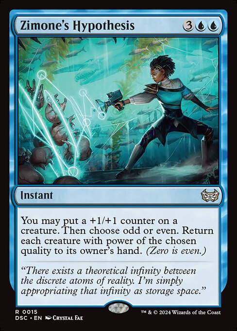 Zimone's Hypothesis (15) [Duskmourn: House of Horror Commander]