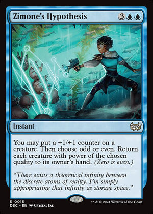 Zimone's Hypothesis (15) [Duskmourn: House of Horror Commander]