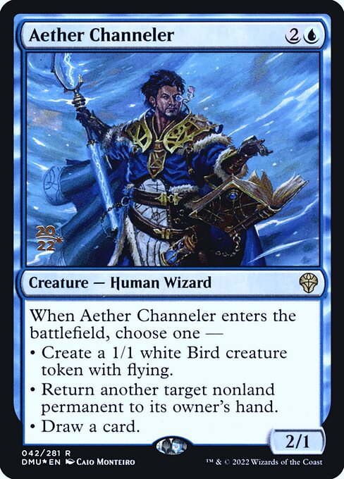Aether Channeler (42s) [Dominaria United Promos]