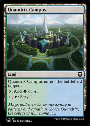Quandrix Campus (366) [Modern Horizons 3 Commander]