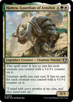 Hamza, Guardian of Arashin (339) [Commander Masters]