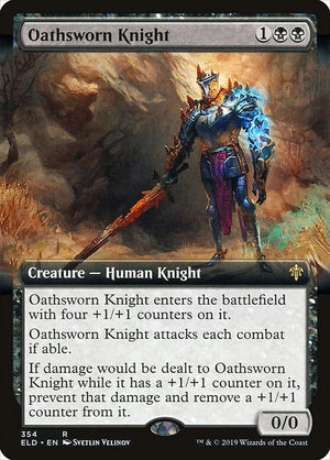 Oathsworn Knight (354) [Throne of Eldraine] [Extended Art]