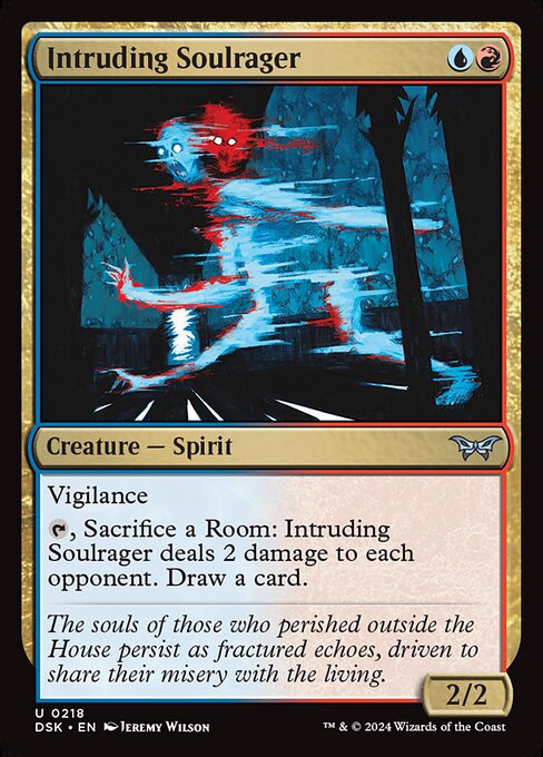 Intruding Soulrager (218) [Duskmourn: House of Horror]
