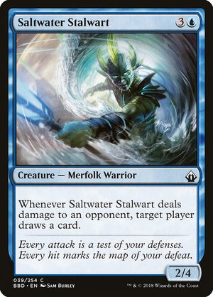 Saltwater Stalwart (39) [Battlebond]