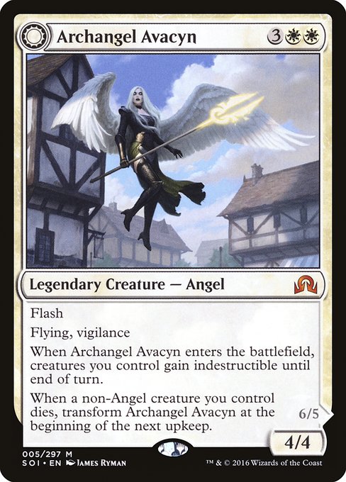 Archangel Avacyn // Avacyn, the Purifier (5) [Shadows over Innistrad]