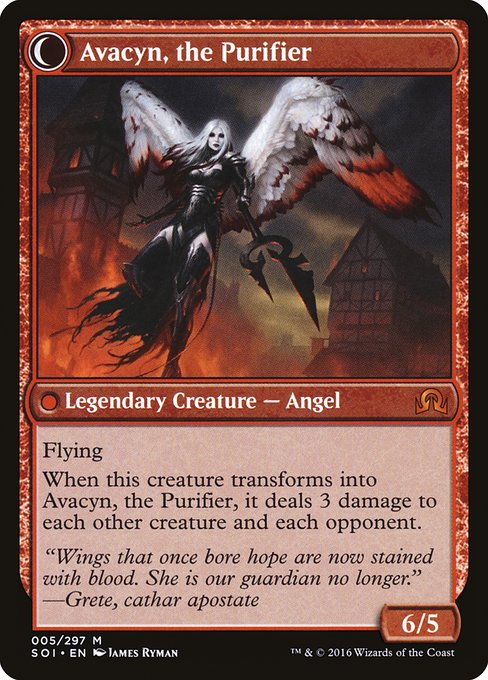 Archangel Avacyn // Avacyn, the Purifier (5) [Shadows over Innistrad]