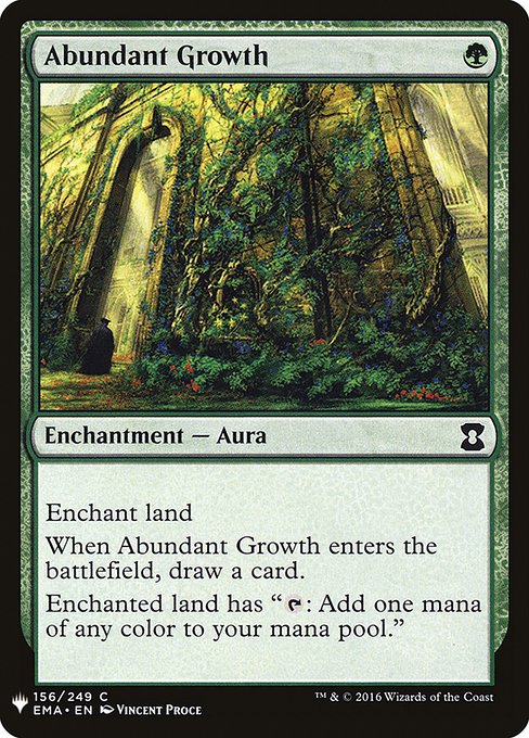 Abundant Growth (EMA-156) [The List]