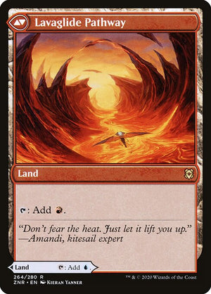 Riverglide Pathway // Lavaglide Pathway (ZNR-264) [The List] Reverse