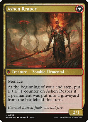 Invasion of Azgol // Ashen Reaper (232) [March of the Machine] Reverse
