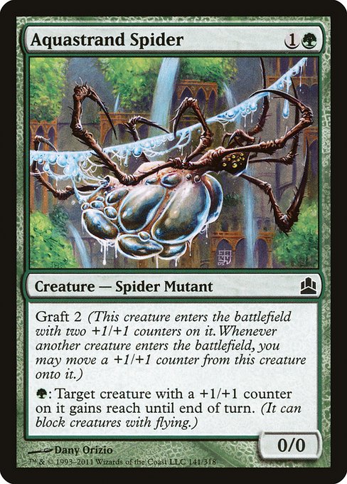 Aquastrand Spider (141) [Commander 2011]