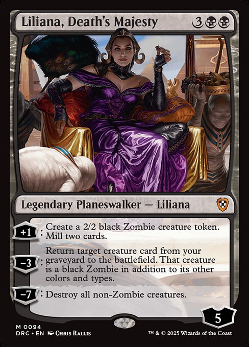 Liliana, Death's Majesty (94) [Aetherdrift Commander]