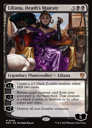 Liliana, Death's Majesty (94) [Aetherdrift Commander]