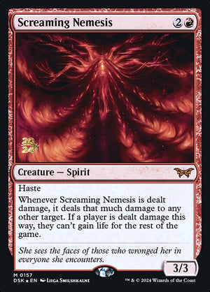 Screaming Nemesis (157s) [Duskmourn: House of Horror Promos]