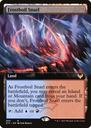 Frostboil Snarl (360) [Strixhaven: School of Mages] [Extended Art]