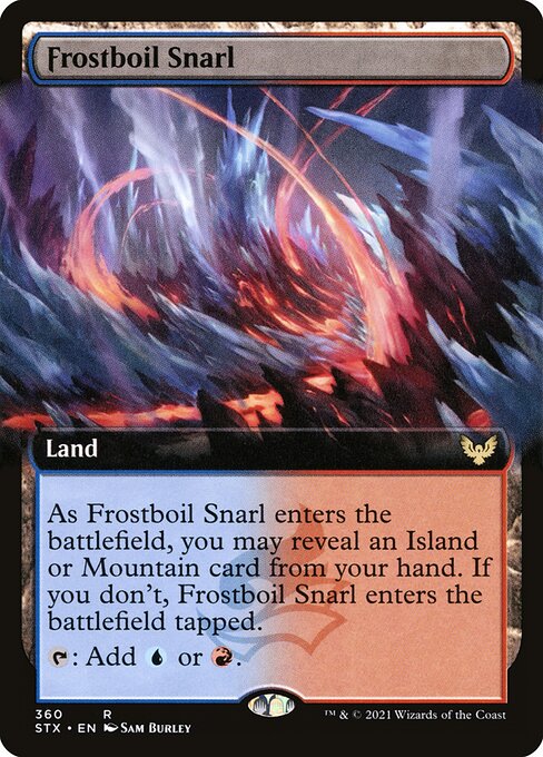 Frostboil Snarl (360) [Strixhaven: School of Mages] [Extended Art]