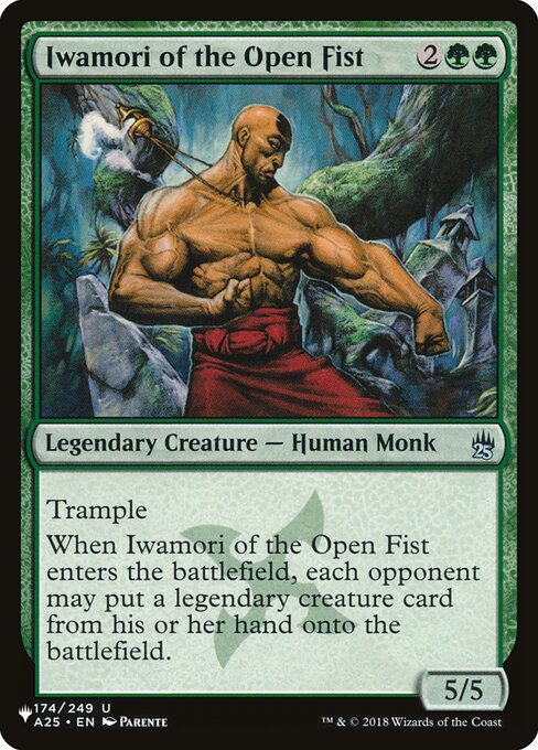 Iwamori of the Open Fist (A25-174) [The List]