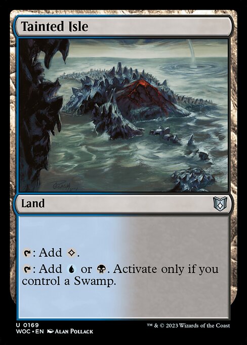 Tainted Isle (169) [Wilds of Eldraine Commander]