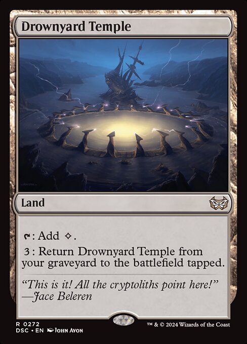 Drownyard Temple (272) [Duskmourn: House of Horror Commander]