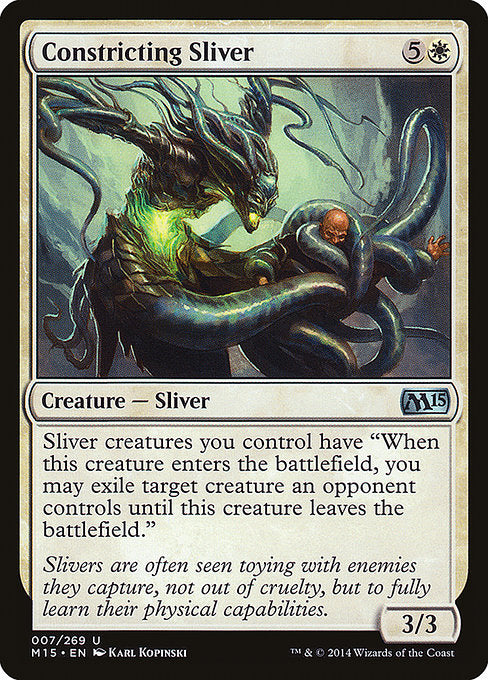 Constricting Sliver (7) [Magic 2015]