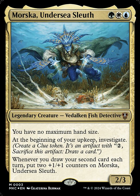 Morska, Undersea Sleuth (3) [Murders at Karlov Manor Commander]