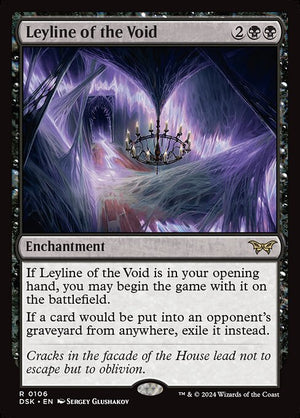 Leyline of the Void (106) [Duskmourn: House of Horror]