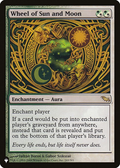 Wheel of Sun and Moon (SHM-243) [The List]