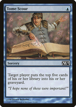 Tome Scour (75) [Magic 2014]